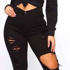 Glistening Skinny Jeans